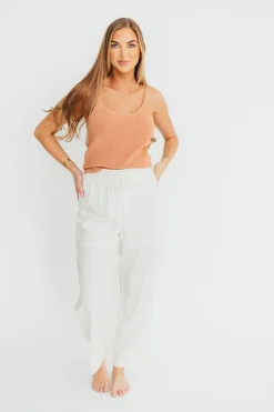 Discount Worth Collective Alanna Knit Cami in Dusty Coral