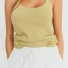 Best Worth Collective Alanna Knit Cami in Vintage Mustard