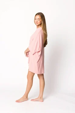 Clearance Worth Collective All Weekend Long Set - Short Sleeves - in Perfect Pink
