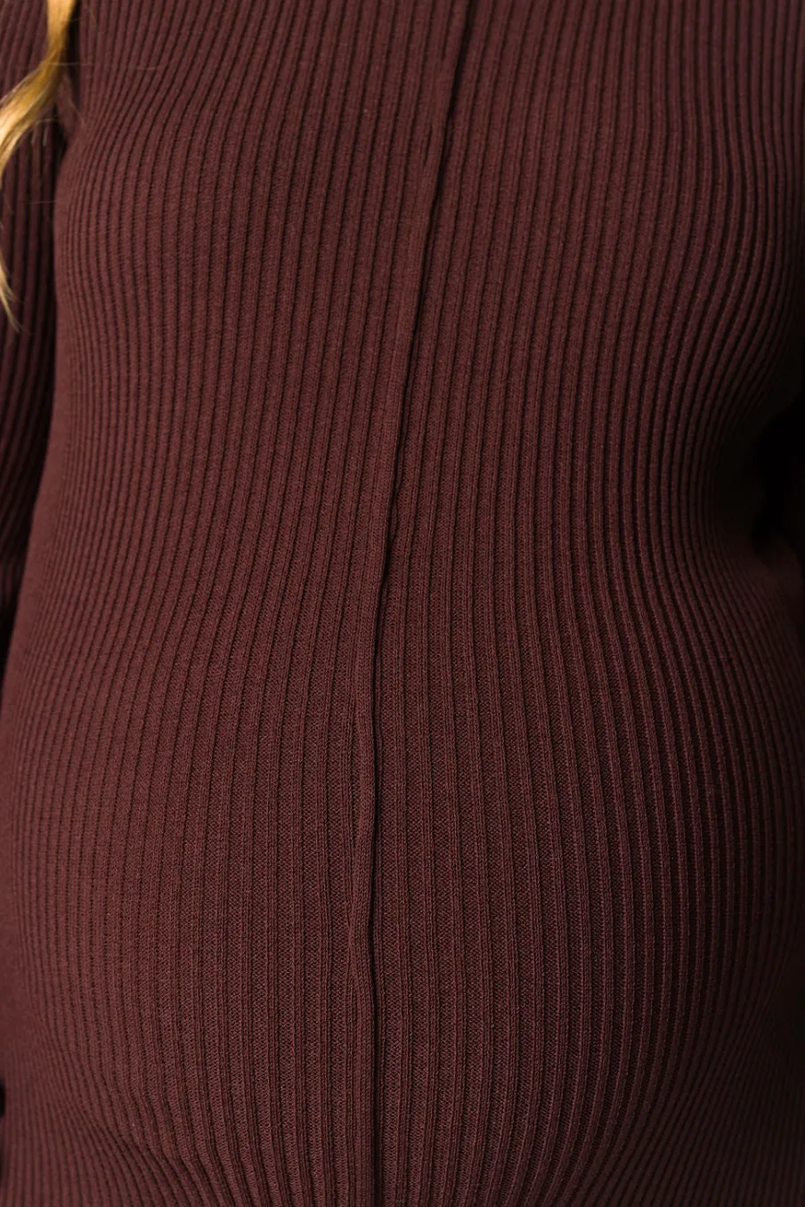Best Worth Collective Arlet Dress in Brown - Bump Friendly