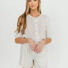 Outlet Worth Collective Bay Cardigan in Oatmeal