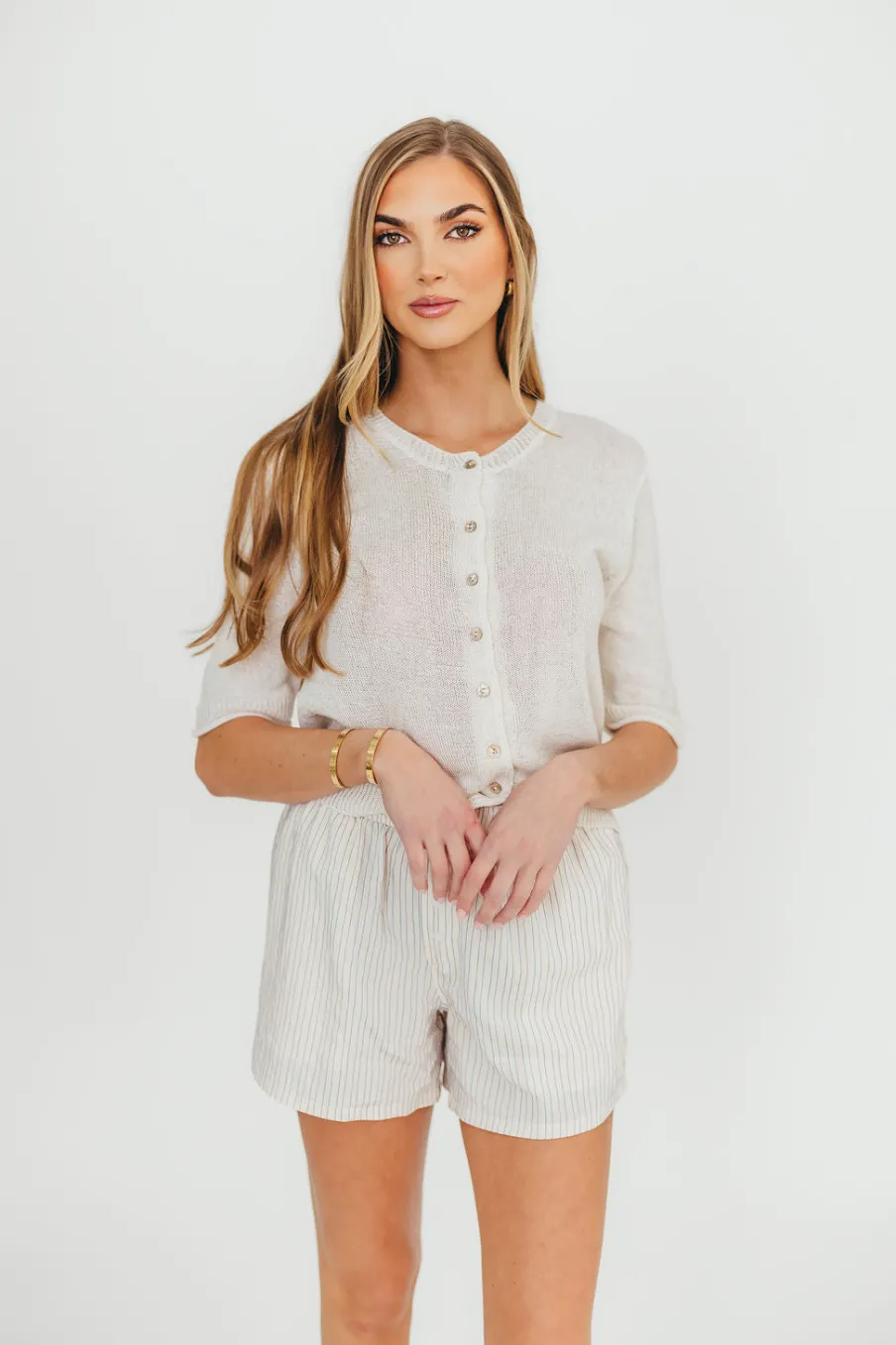 Outlet Worth Collective Bay Cardigan in Oatmeal