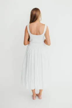 Discount Worth Collective Betty Dress in White