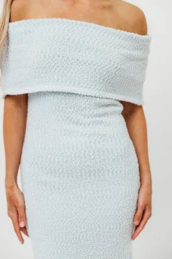 Fashion Worth Collective Brit Maxi Dress in Dusty Blue *PRE-ORDER*