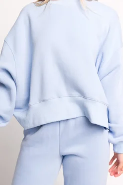 Discount Worth Collective Comfy Cozy Sweatpants in Baby Blue - Top Sold Separately