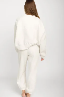 Discount Worth Collective Comfy Cozy Sweatshirt in Grey - Bottoms Sold Separately