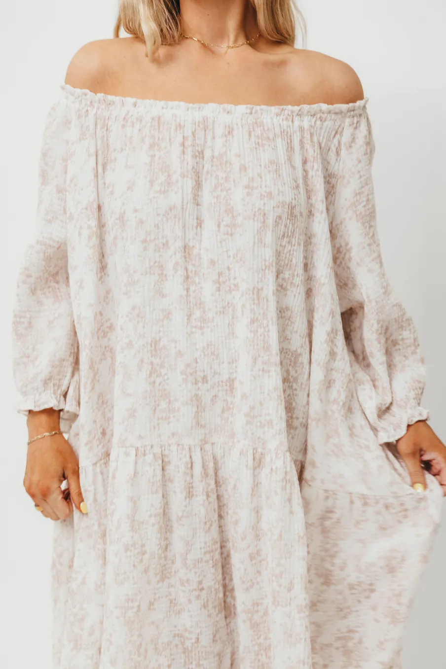 Clearance Worth Collective Cotton House Dress in Hampton Pink - Bump Friendly