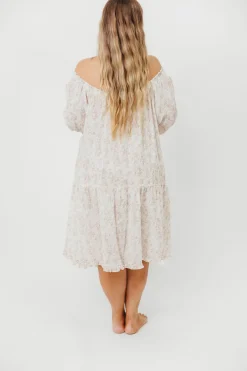 Clearance Worth Collective Cotton House Dress in Hampton Pink - Bump Friendly