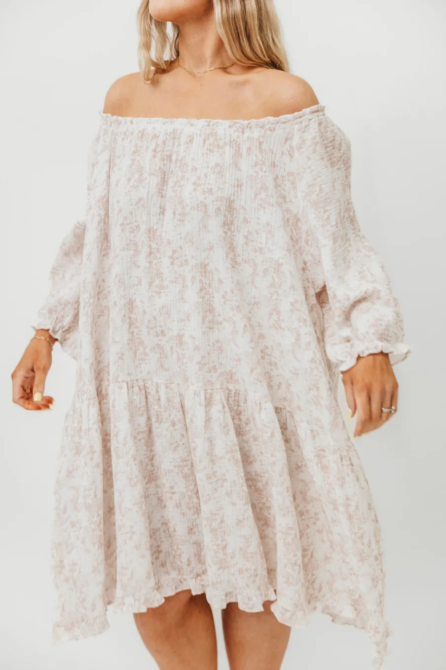 Clearance Worth Collective Cotton House Dress in Hampton Pink - Bump Friendly