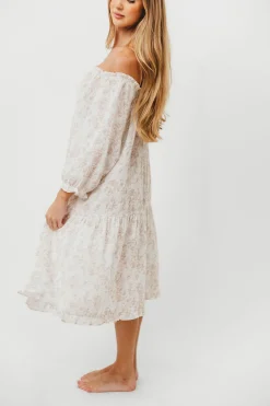 Clearance Worth Collective Cotton House Dress in Hampton Pink - Bump Friendly