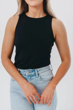 Fashion Worth Collective Eliana Tank in Black
