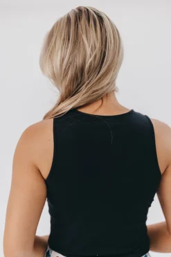 Fashion Worth Collective Eliana Tank in Black