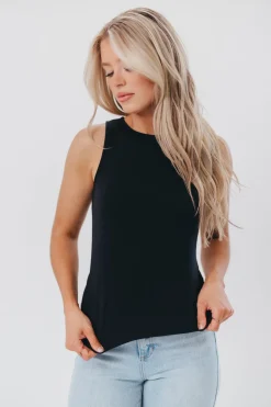 Fashion Worth Collective Eliana Tank in Black