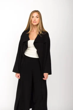 Sale Worth Collective Elsa Sweater Coat in Black