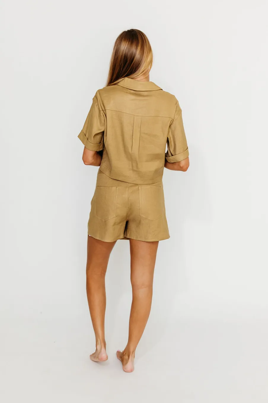 Best Worth Collective Gibson Skort in Khaki