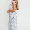Best Worth Collective Hazel Open Tie Back Maxi Dress In Purple