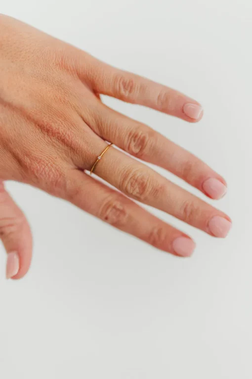 Fashion Worth Collective In-Between Ring in Gold