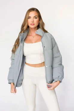 Sale Worth Collective Jasmine Oversized Puffer Jacket in Iceberg