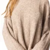 Clearance Worth Collective Jesse Pullover in Light Brown