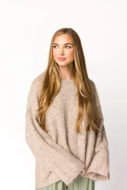 Clearance Worth Collective Jesse Pullover in Light Brown