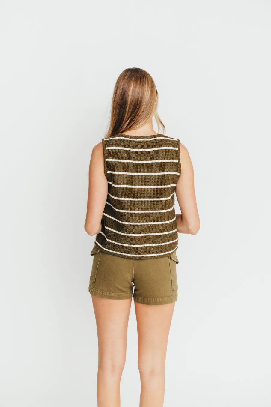 Best Worth Collective Joann Cargo Short in Olive
