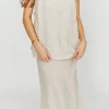 Clearance Worth Collective Julieta 100% Linen Top Woven in Linen