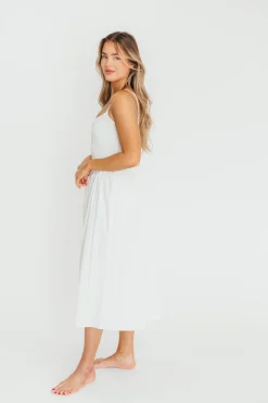 Sale Worth Collective Lucy Midi Dress in White