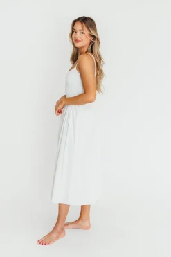 Sale Worth Collective Lucy Midi Dress in White