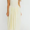 Best Worth Collective Lucy Midi Dress in Yellow