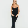 Sale Worth Collective Mika Lace Cami/Skirt Set in Black