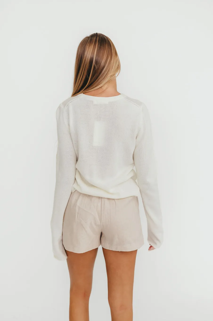 Best Worth Collective Molly Cardigan in Cream
