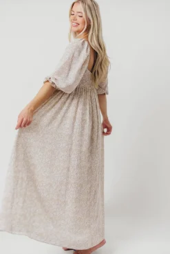 New Worth Collective Mona 'Love Story' Maxi Dress - Bump Friendly and Inclusive Sizing (S-3