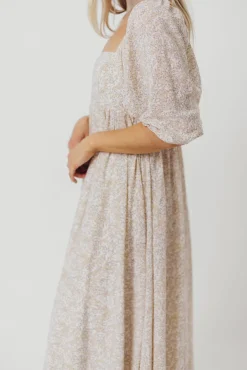 New Worth Collective Mona 'Love Story' Maxi Dress - Bump Friendly and Inclusive Sizing (S-3