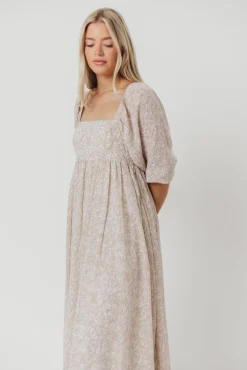 New Worth Collective Mona 'Love Story' Maxi Dress - Bump Friendly and Inclusive Sizing (S-3