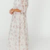 Sale Worth Collective Mona Maxi Dress in Pink Floral
