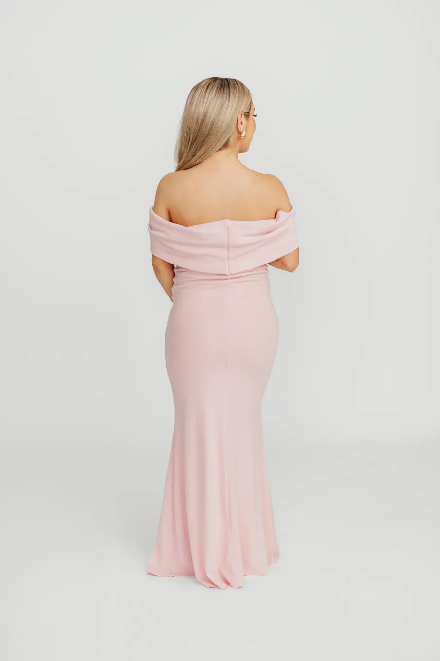 Clearance Worth Collective Monroe Maxi Dress in Dusty Pink - Bump Friendly *PRE-ORDER*