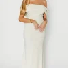 Fashion Worth Collective Monroe Maxi Dress in Heather Grey- Bump Friendly