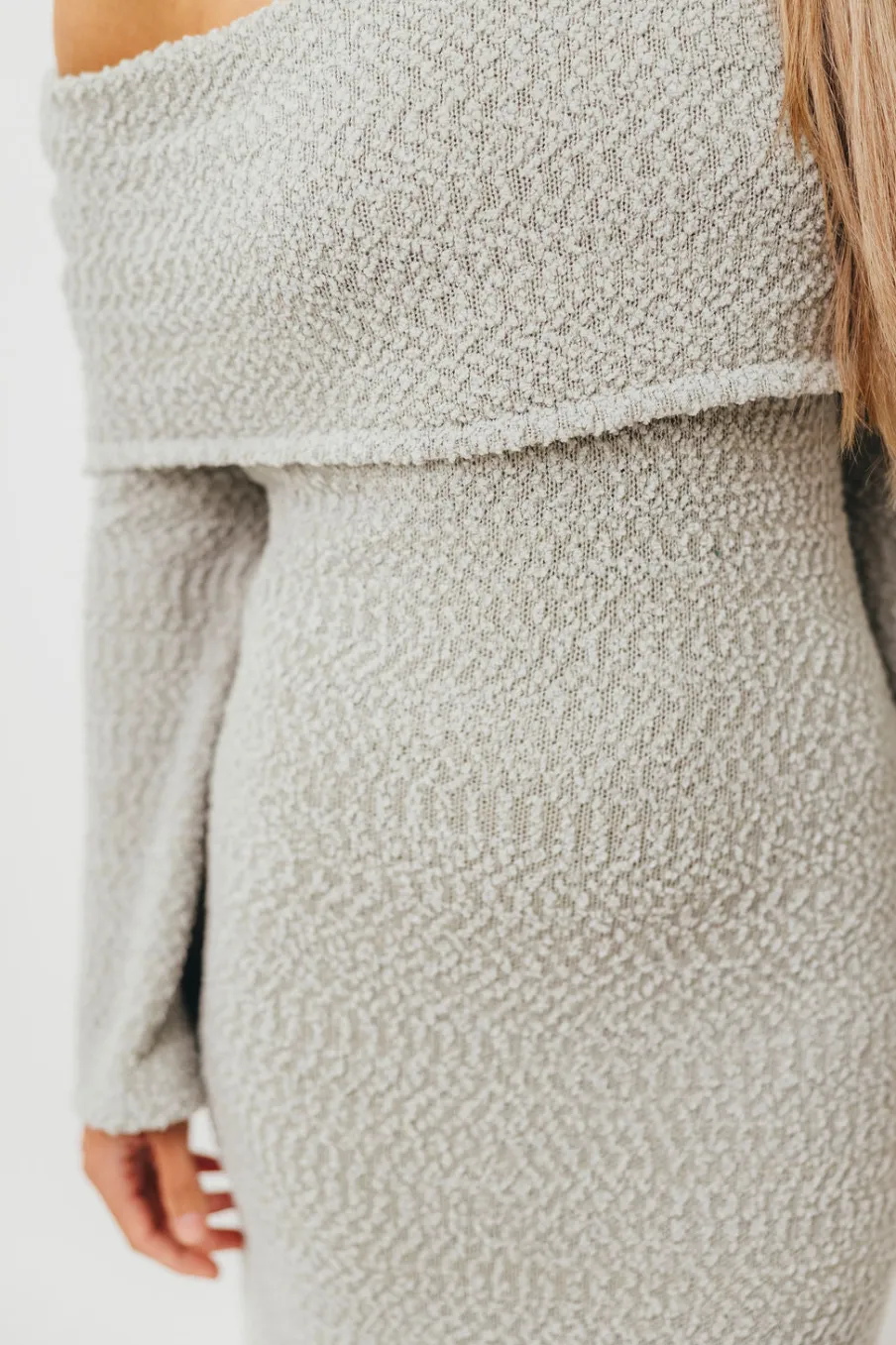 Outlet Worth Collective Nora Knit Maxi Dress in Dusty Sage - Bump Friendly *PRE-ORDER*