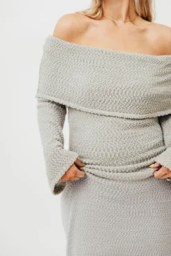 Outlet Worth Collective Nora Knit Maxi Dress in Dusty Sage - Bump Friendly *PRE-ORDER*