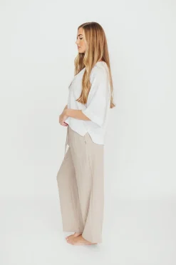 Outlet Worth Collective Nora Pants in Khaki