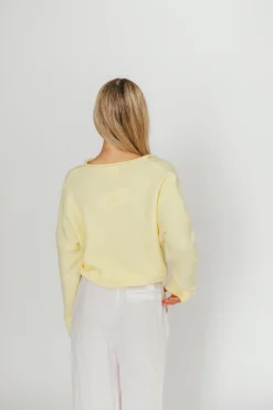 Fashion Worth Collective Piper Cardigan in Butter