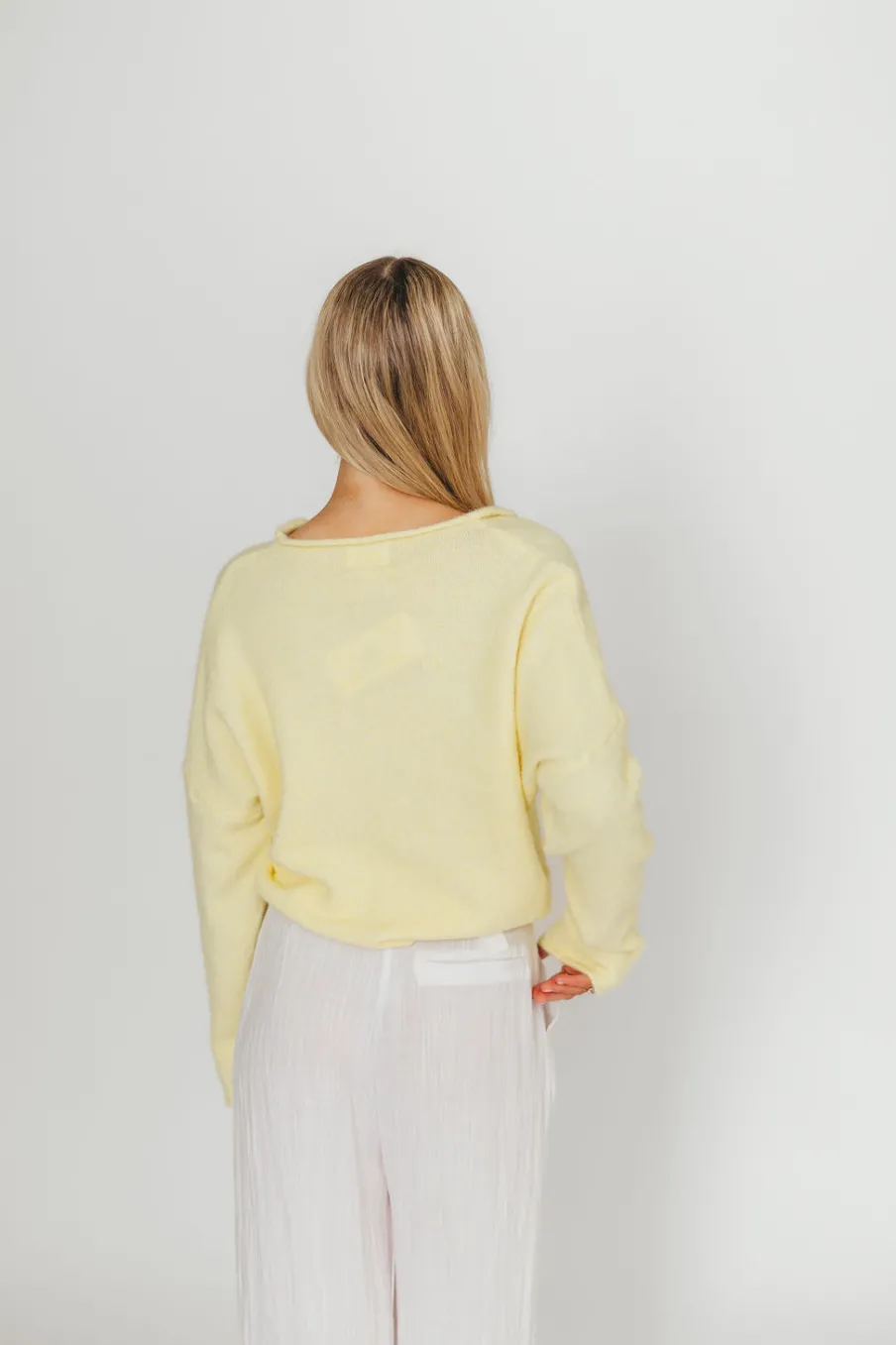 Fashion Worth Collective Piper Cardigan in Butter