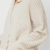 Discount Worth Collective Piper Mini Stripes Cardigan in Cream