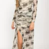 Discount Worth Collective Pyper Maxi Dress in Stone
