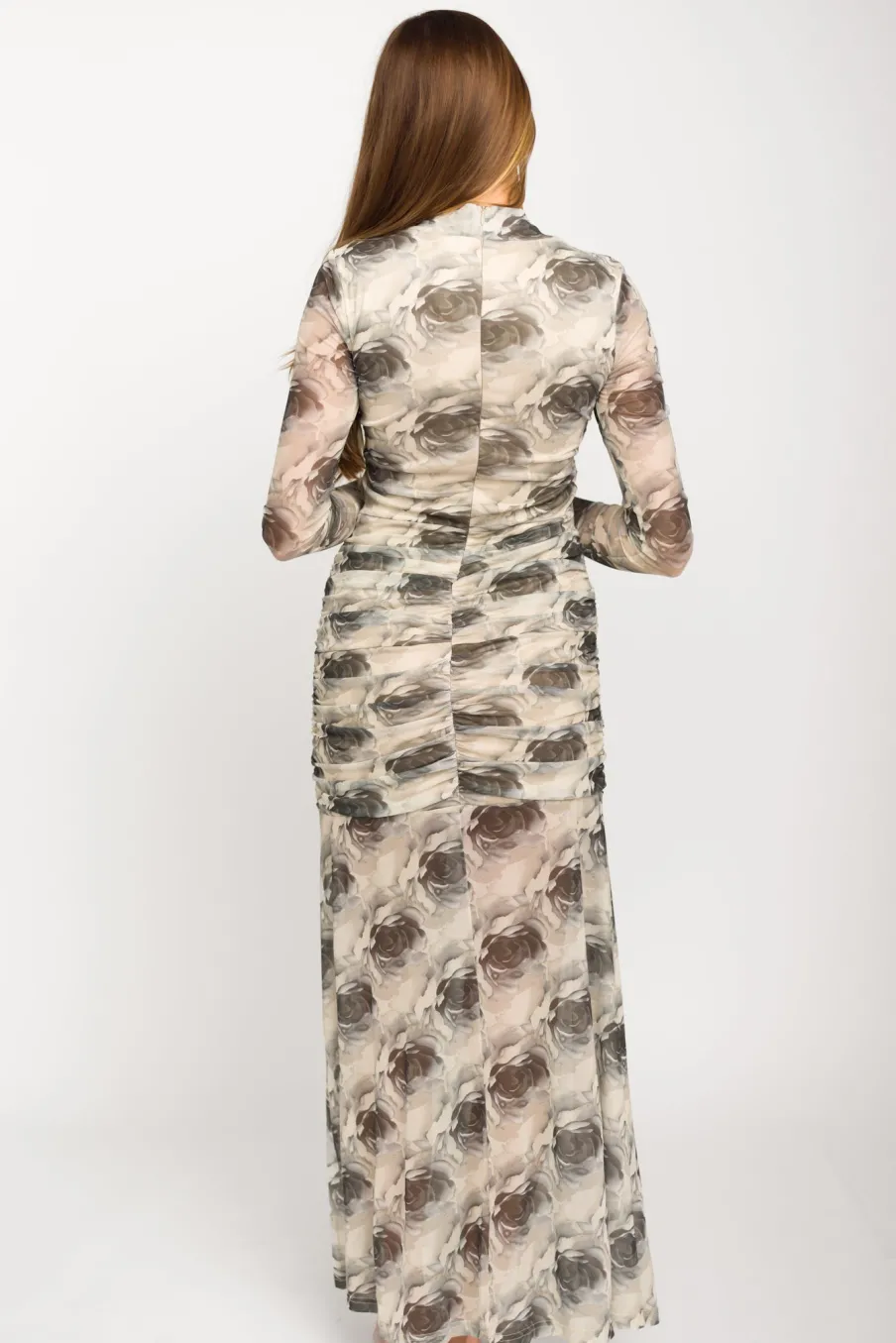 Discount Worth Collective Pyper Maxi Dress in Stone