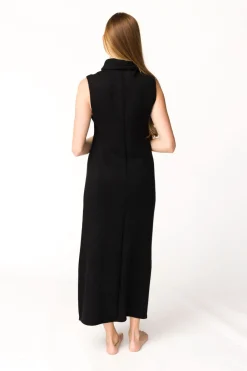 Discount Worth Collective Quinn Turtleneck Maxi Dress in Black