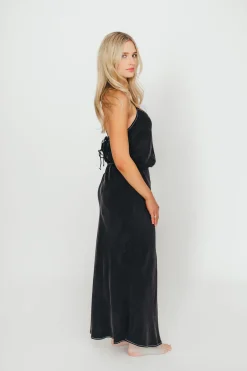 Fashion Worth Collective Romana Cami Top and Skirt Set in Black