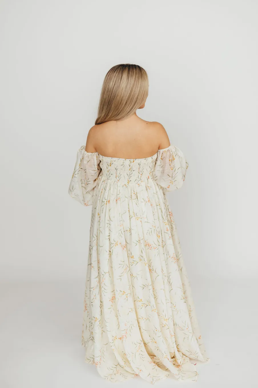 Sale Worth Collective Ryder Grace Maxi Dress in Cream