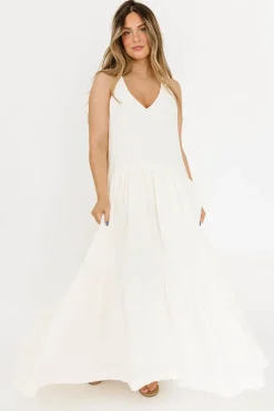 Sale Worth Collective Solenne Maxi Dress in Cream
