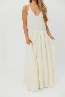 Sale Worth Collective Solenne Maxi Dress in Cream